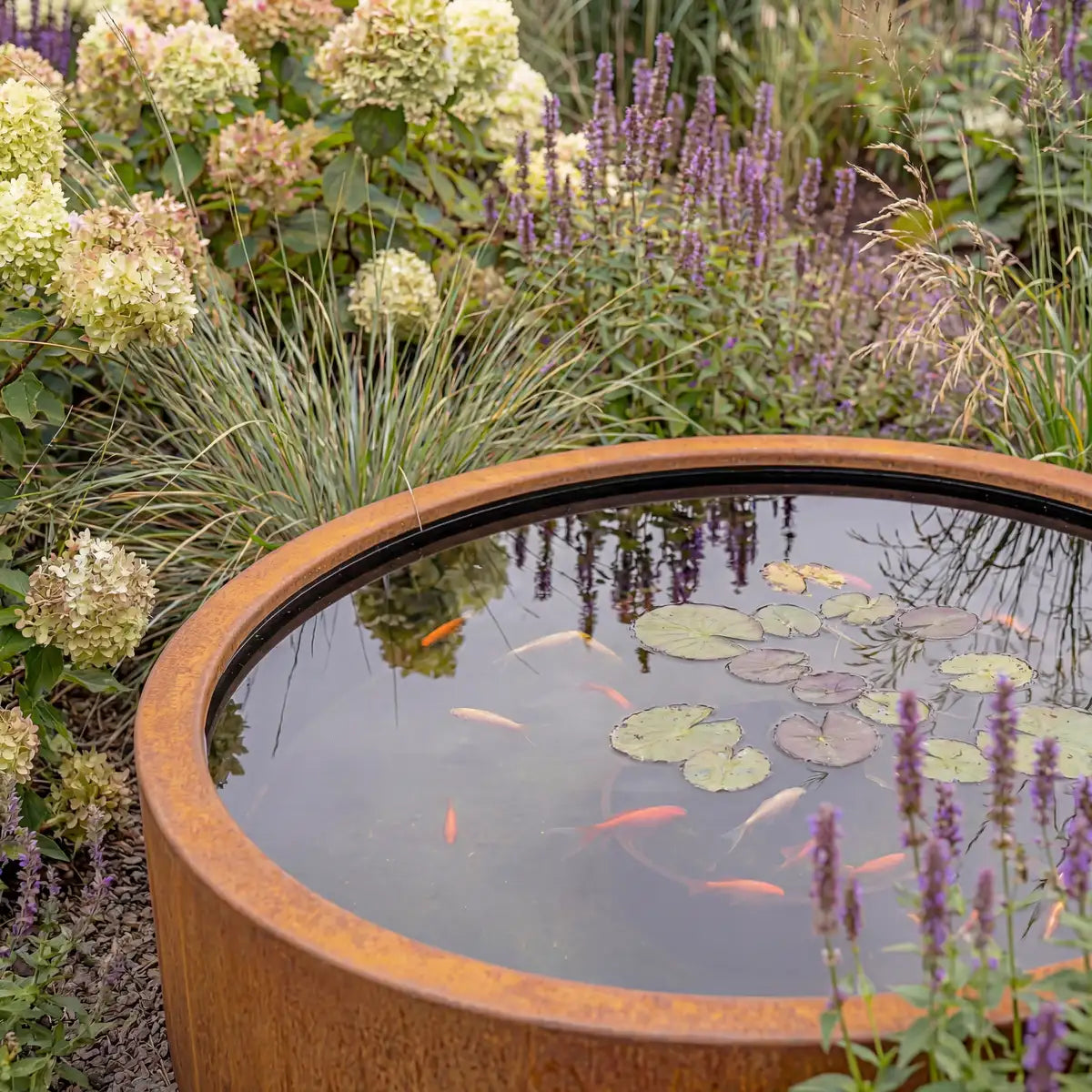 Wasserbecken RR • Cortenstahl