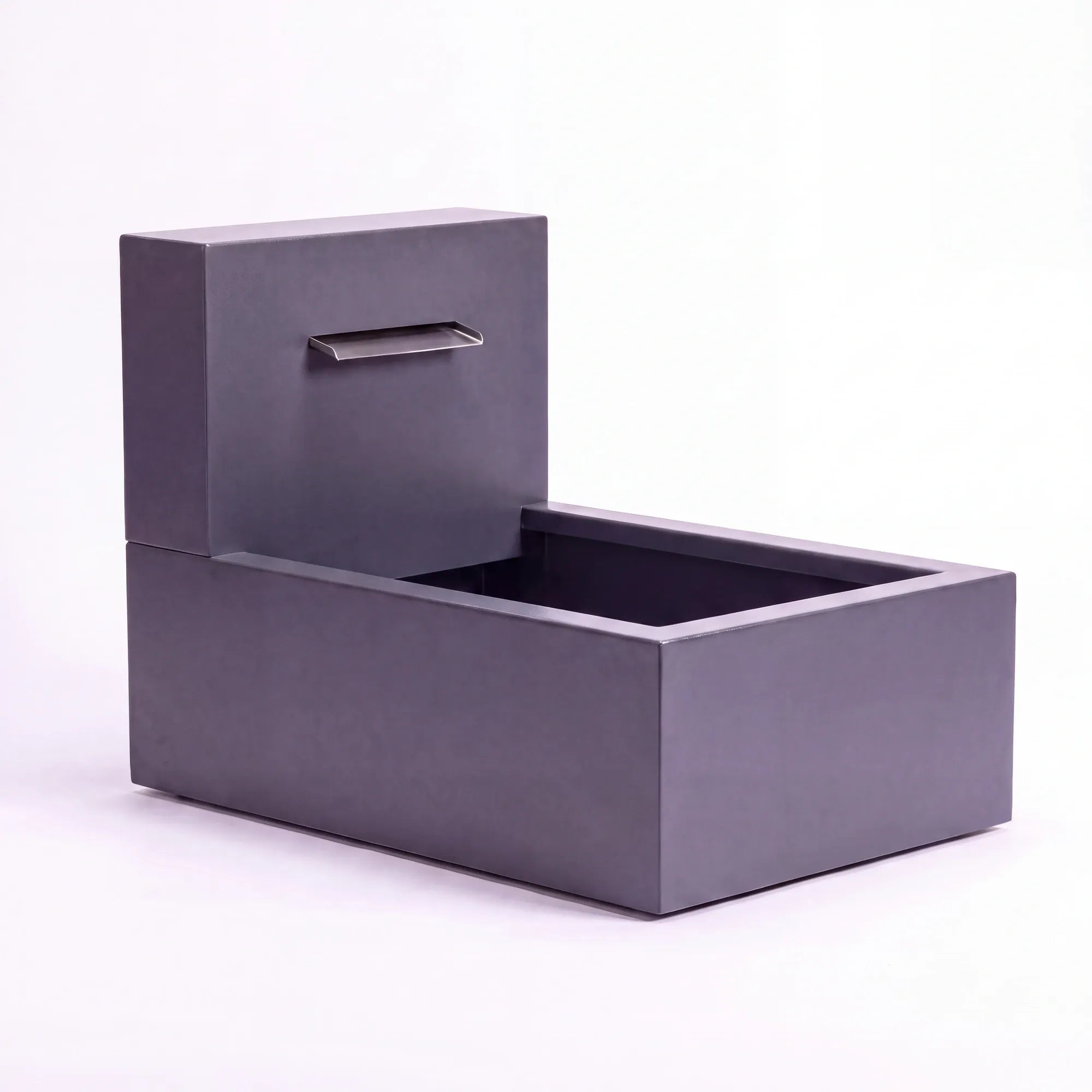 Wasserbecken mit Wasserfall Set 1 • Aluminium