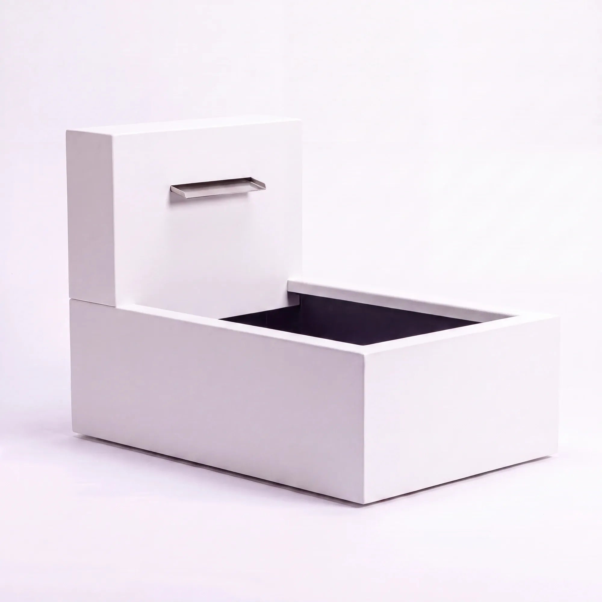 Wasserbecken mit Wasserfall Set 1 • Aluminium