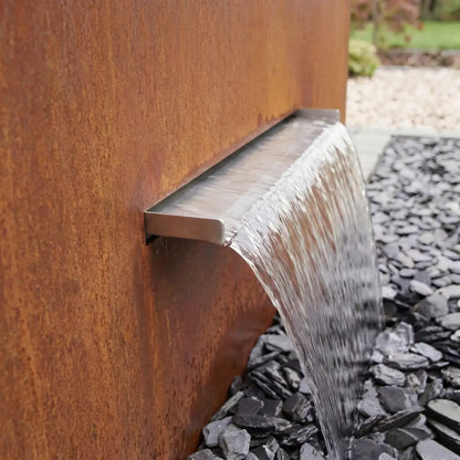 Wasserfall F • Cortenstahl