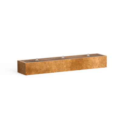 Wassertisch R • Cortenstahl