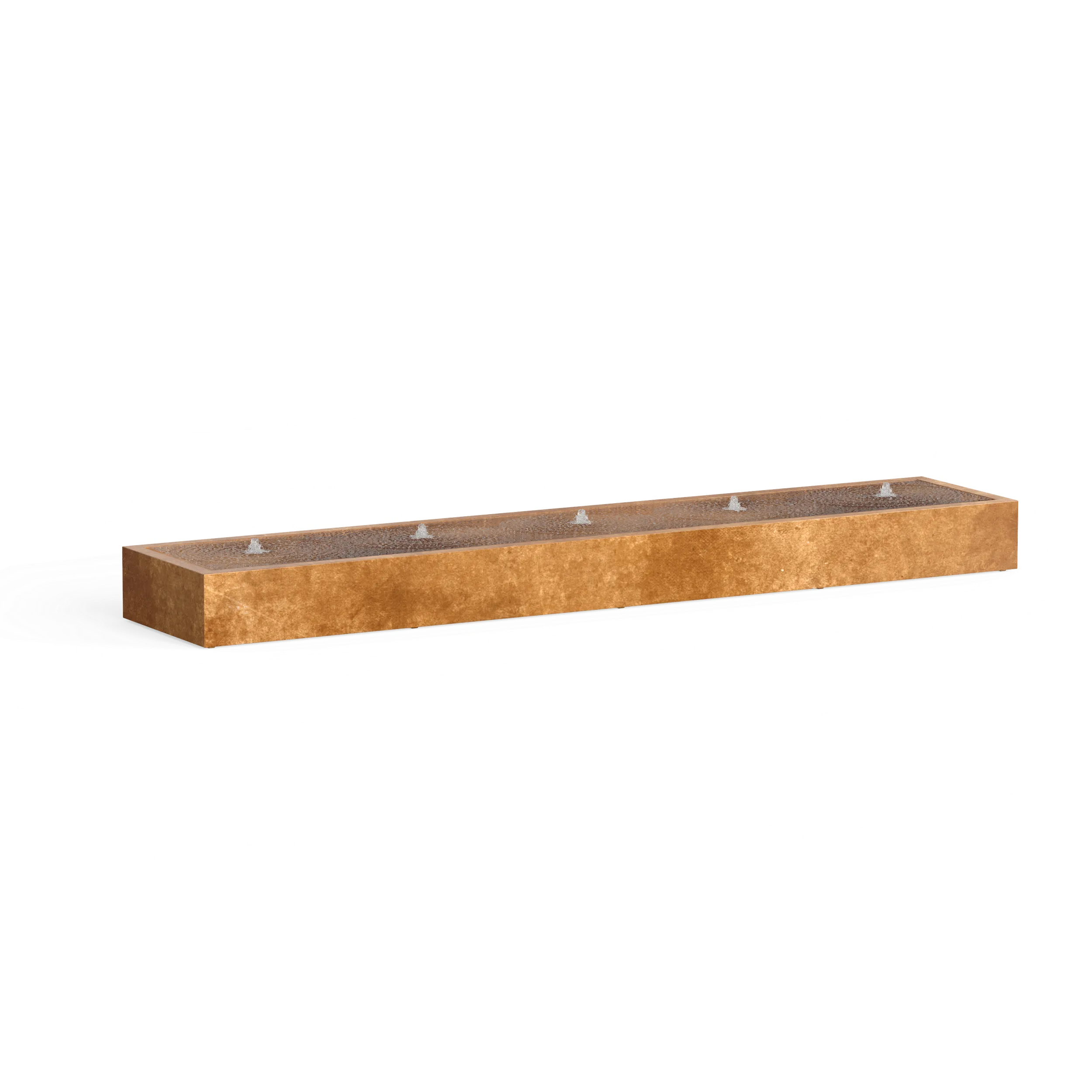 Wassertisch R • Cortenstahl