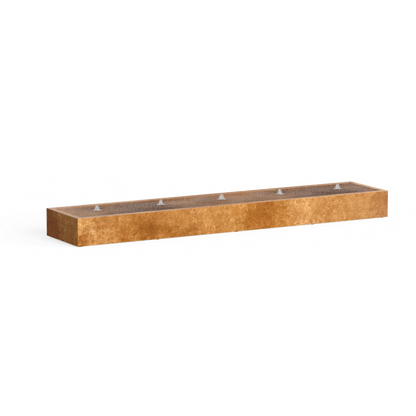 Wassertisch R • Cortenstahl