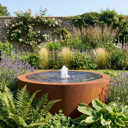 Wassertisch RR • Cortenstahl