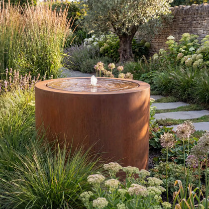 Wassertisch RR • Cortenstahl