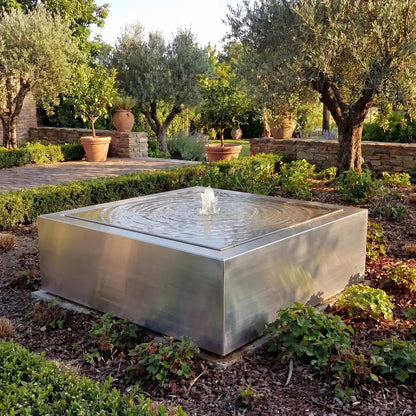 Wassertisch Q • Edelstahl