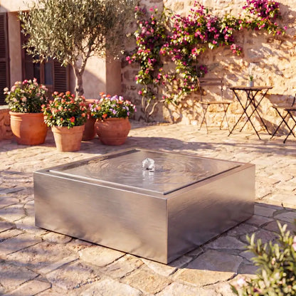 Wassertisch Q • Edelstahl